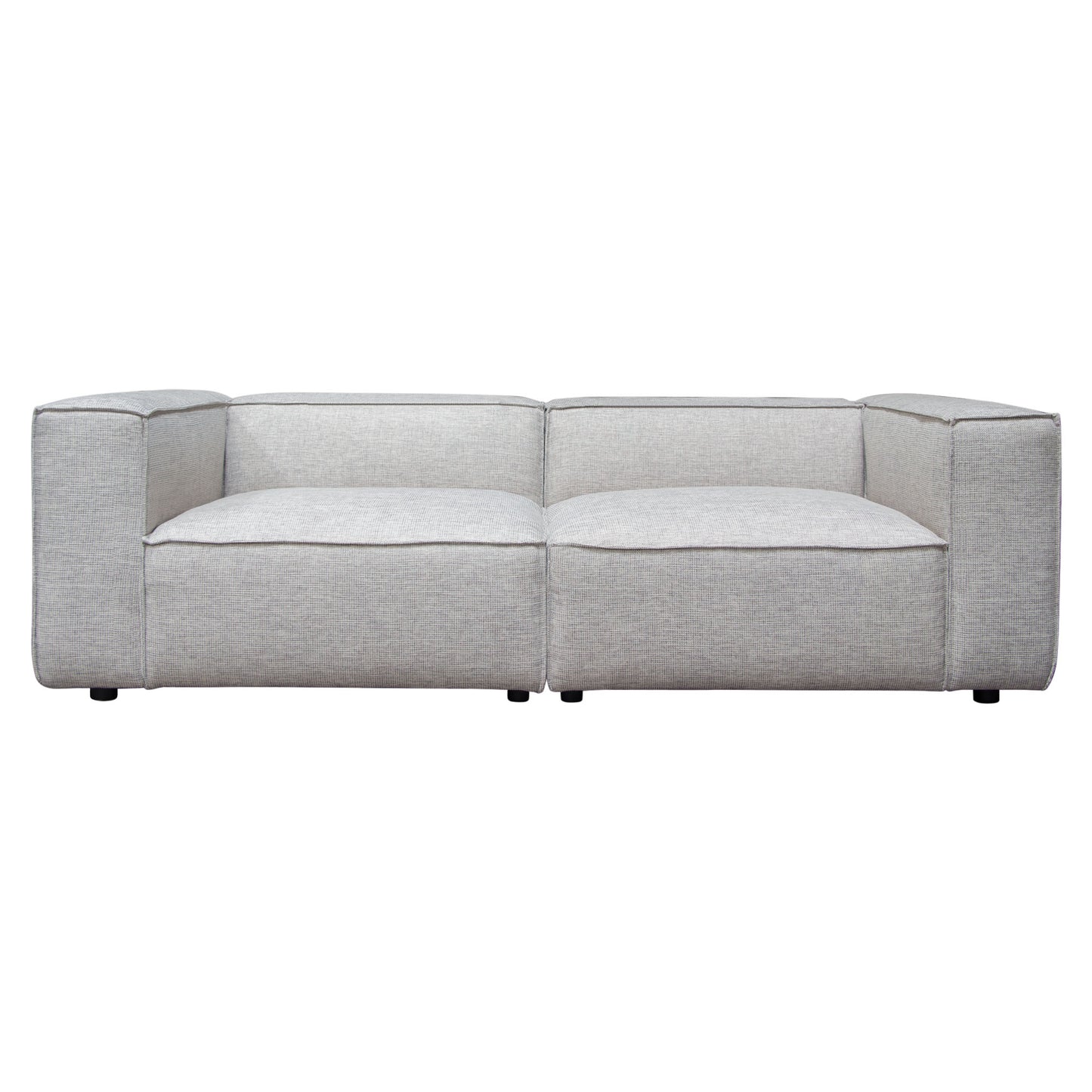 Vice 2PC Modular Sofa in Barley Fabric by Diamond Sofa VICE2PCBA