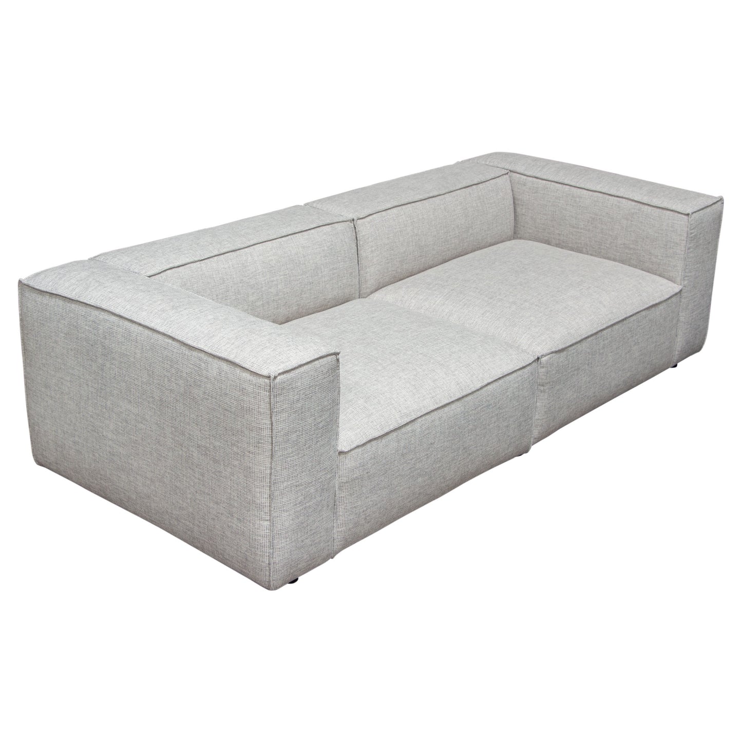 Vice 2PC Modular Sofa in Barley Fabric by Diamond Sofa VICE2PCBA