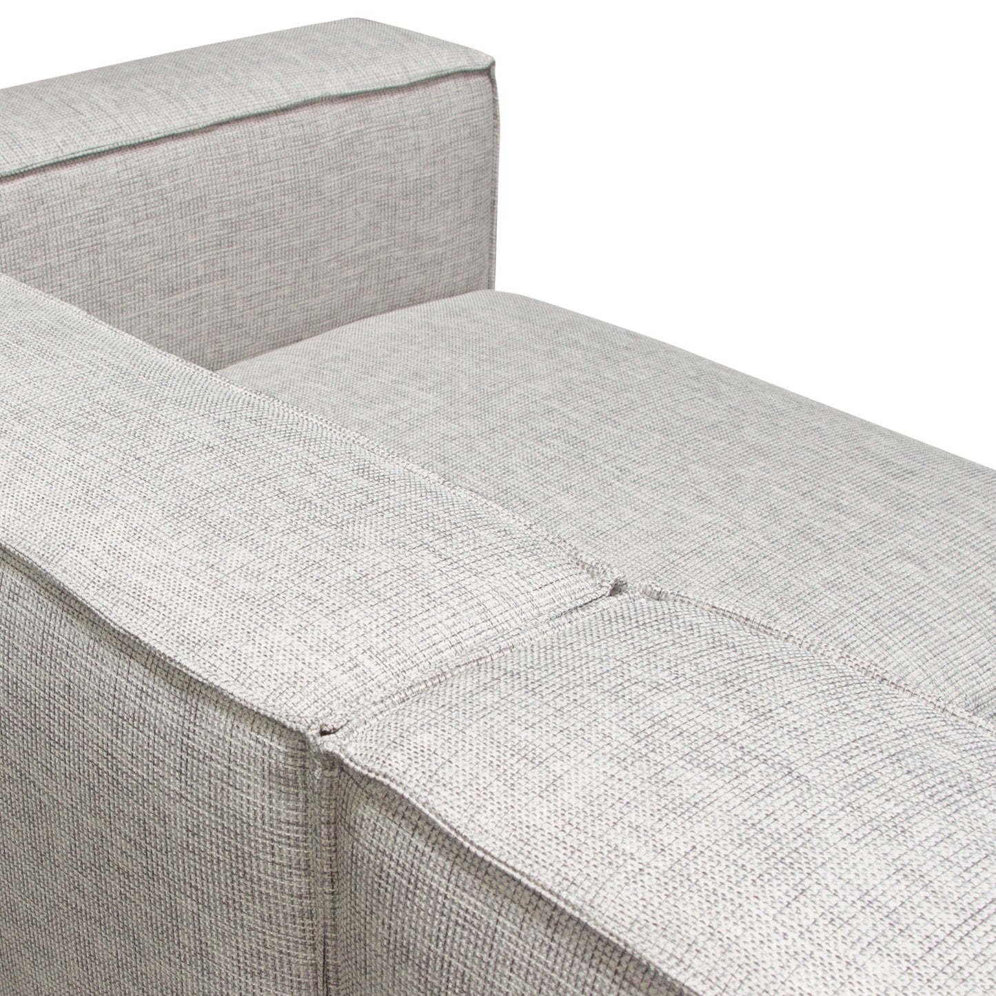 Vice 2PC Modular Sofa in Barley Fabric by Diamond Sofa VICE2PCBA