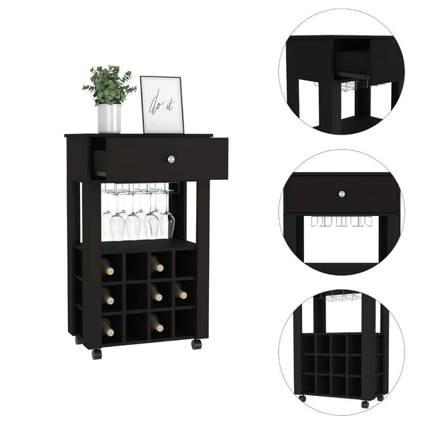 FM Furniture Ace Bar Cart