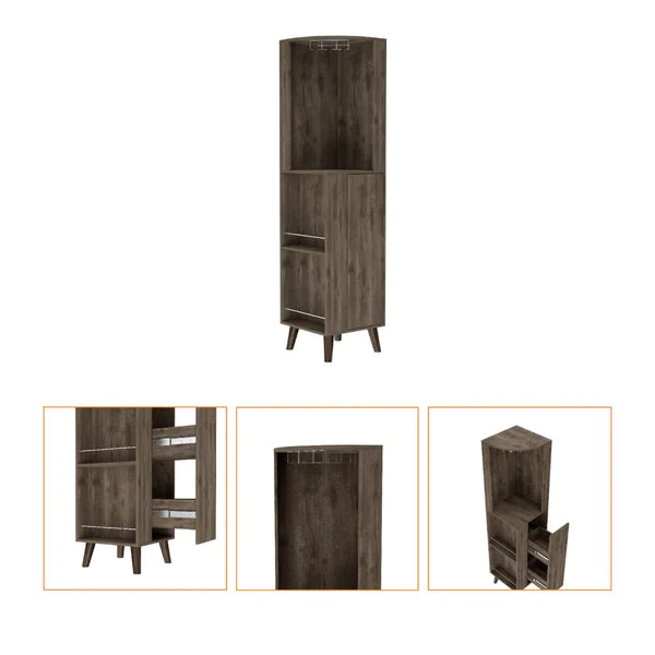 FM Furniture Quinn Corner Bar Cabinet FM7766BLB