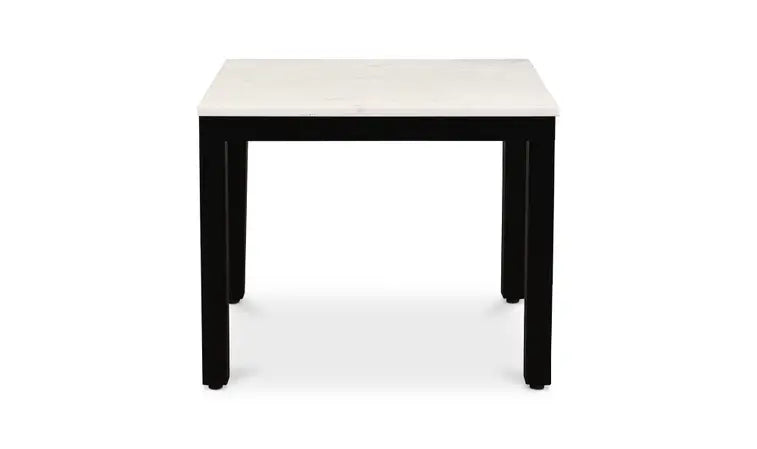 Moe's Home Parson Side Table White Marble KY-1031-02-0