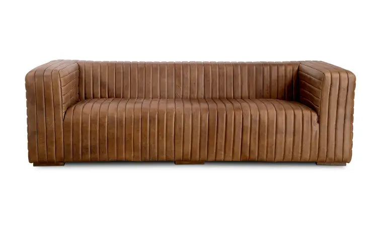 Moe's Home Castle Sofa Leather