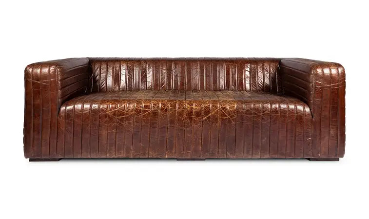 Moe's Home Castle Sofa Leather