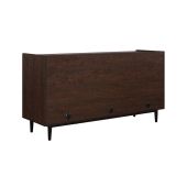 Manhattan Comfort Duane 59.05 Modern Ribbed Sideboard with Adjustable Shelves