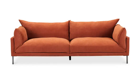 Moe's Home Jamara Sofa Burnt Auburn UB-1017-06