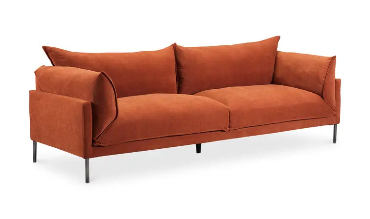 Moe's Home Jamara Sofa Burnt Auburn UB-1017-06