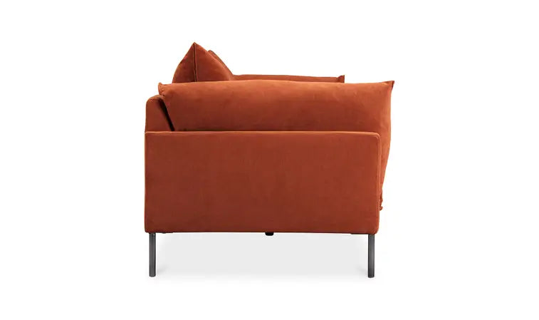 Moe's Home Jamara Sofa Burnt Auburn UB-1017-06